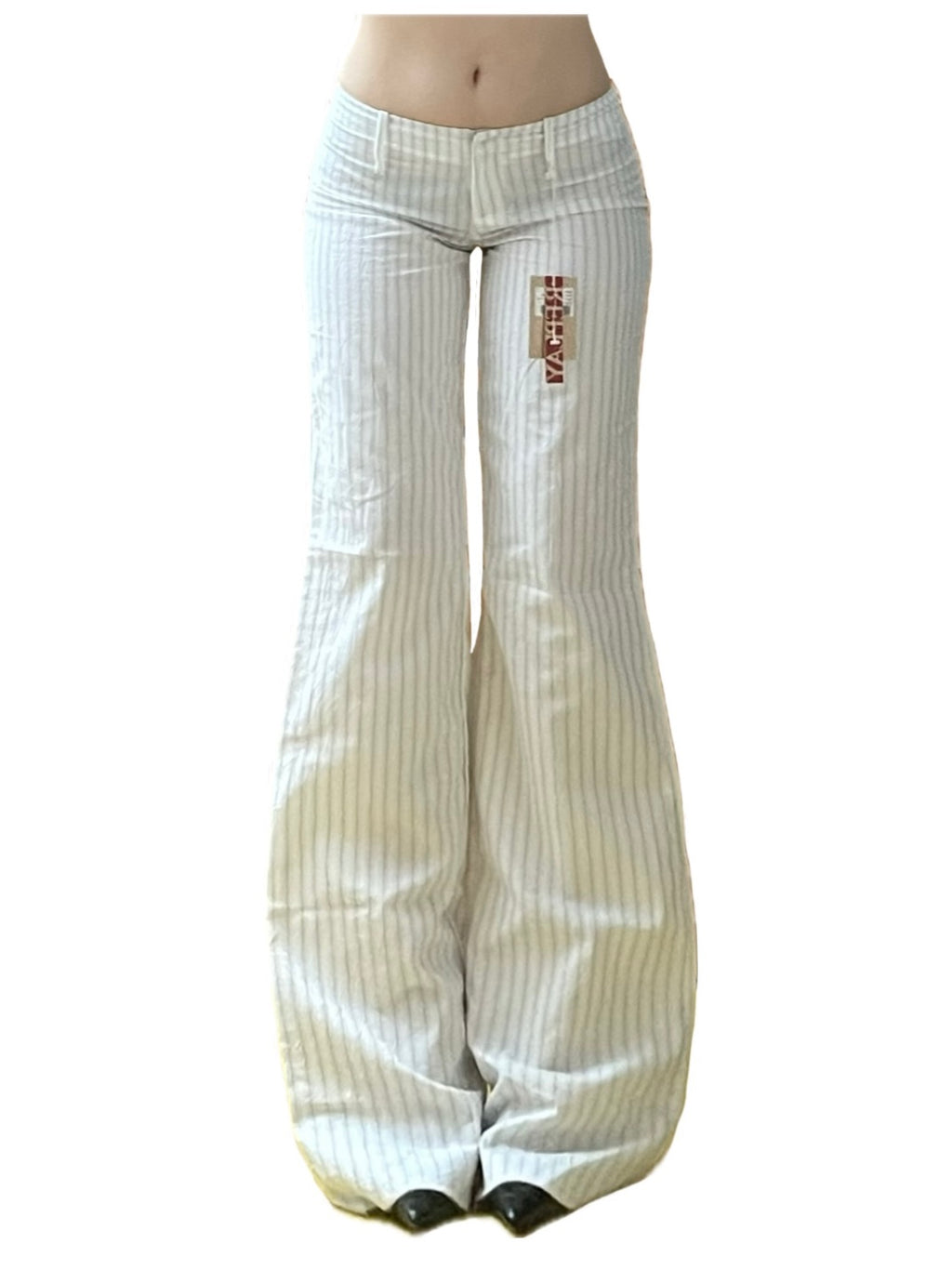 vintage flared baggy y2k Raplay pants - made in Italy