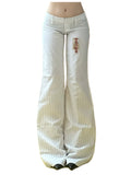 vintage flared baggy y2k Raplay pants - made in Italy