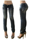 Miss Sixty super low rise skinny moto jeans y2k