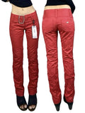 Miss Sixty rare belted y2k red pants