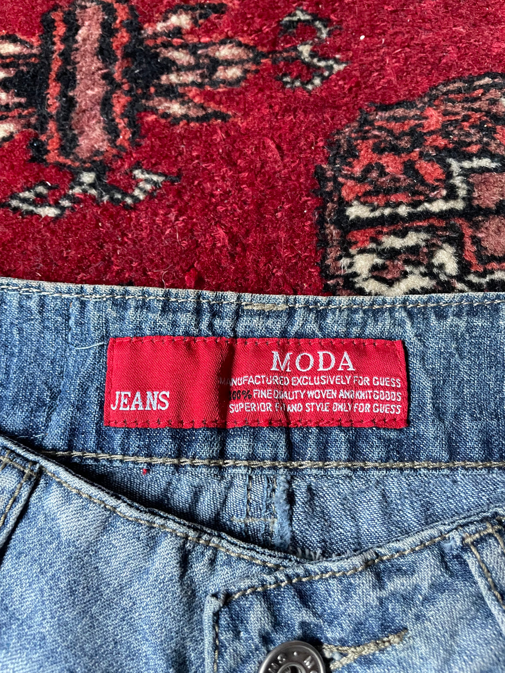 vintage baggy flared jeans y2k