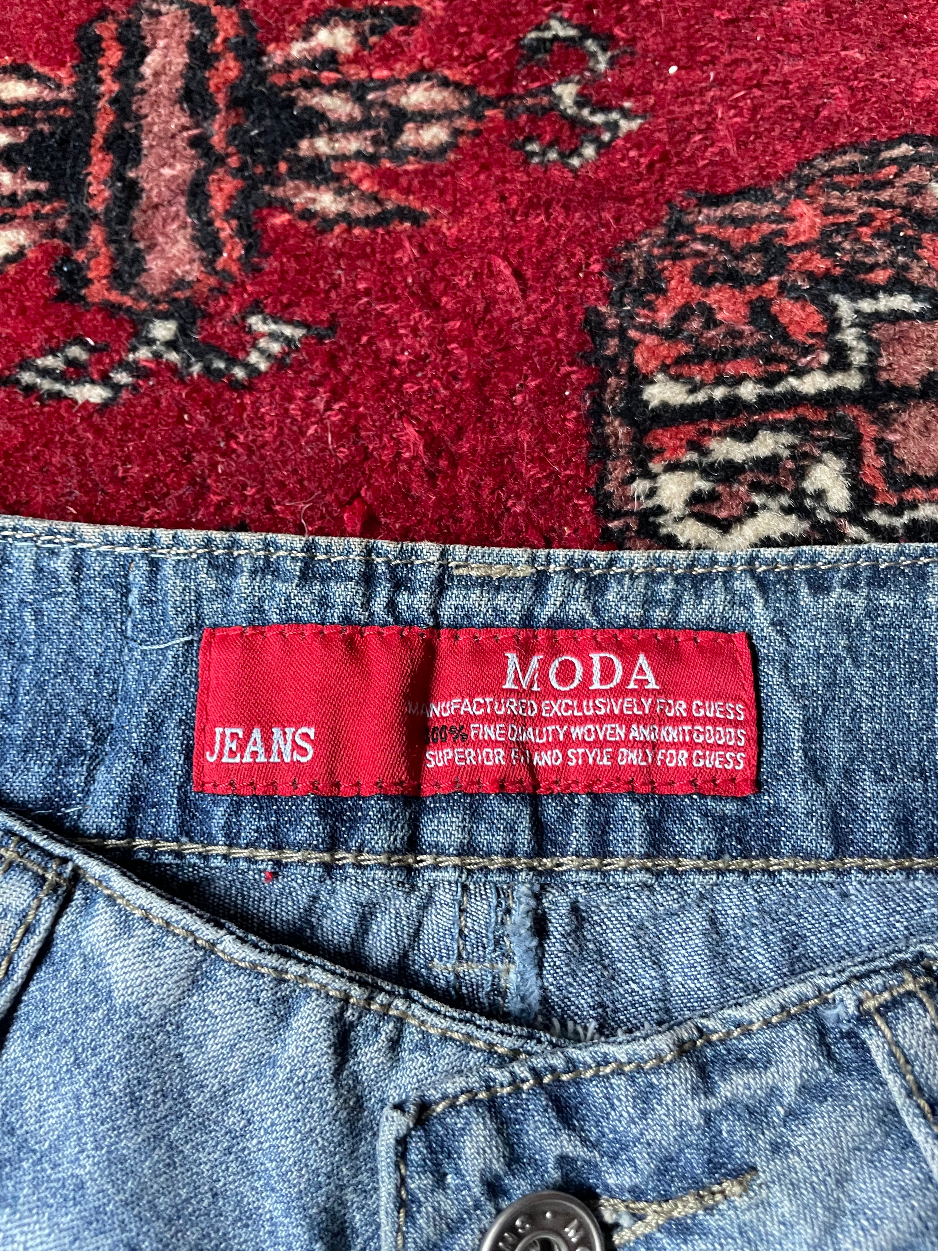 vintage baggy flared jeans y2k