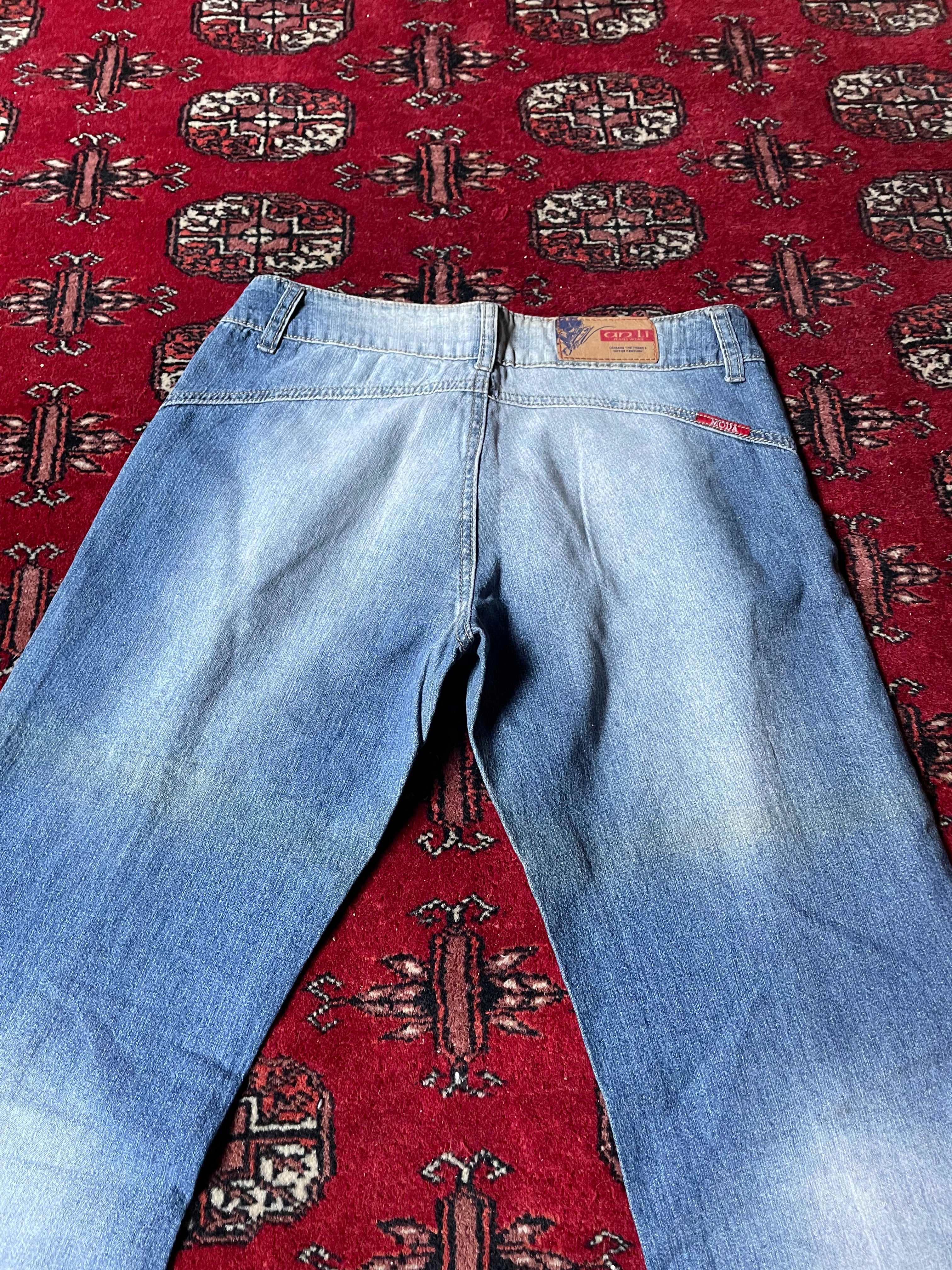 vintage baggy flared jeans y2k