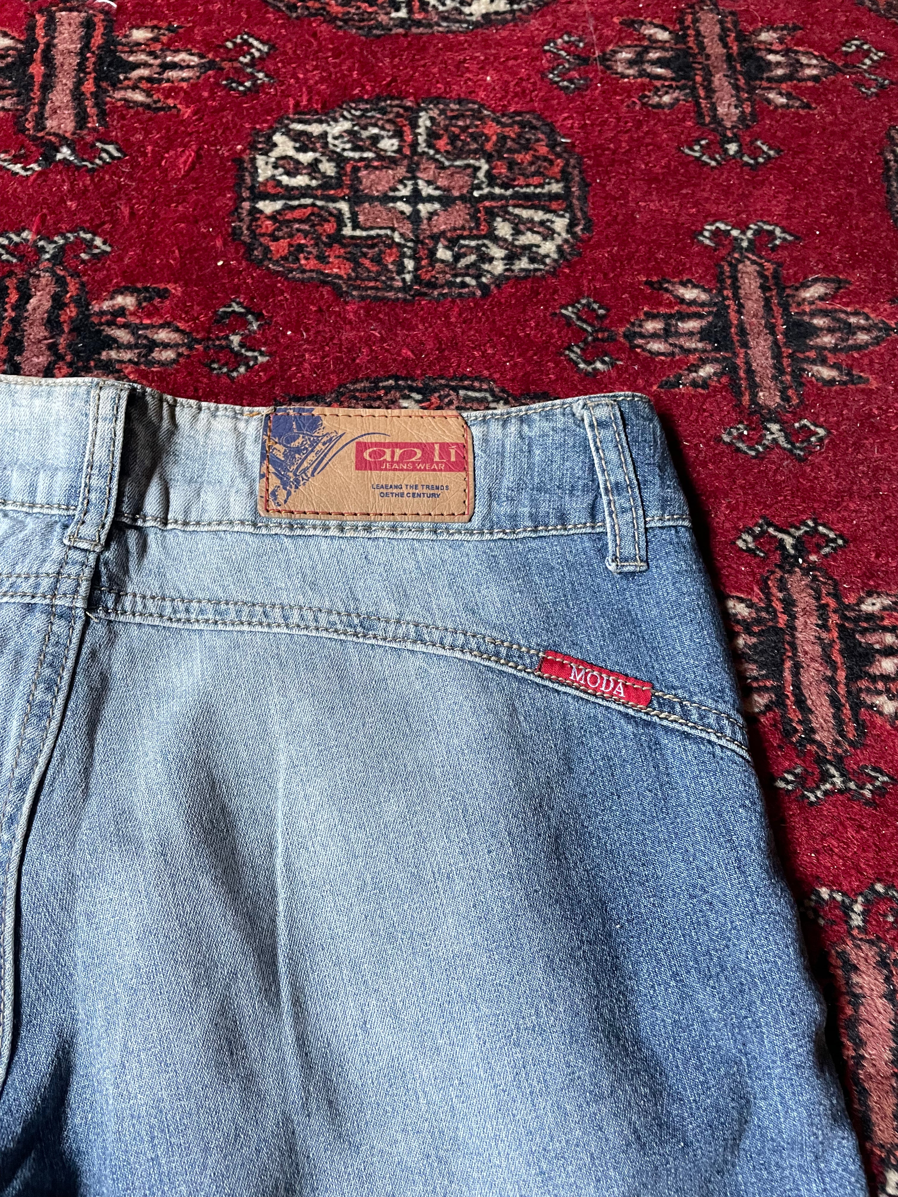 vintage baggy flared jeans y2k