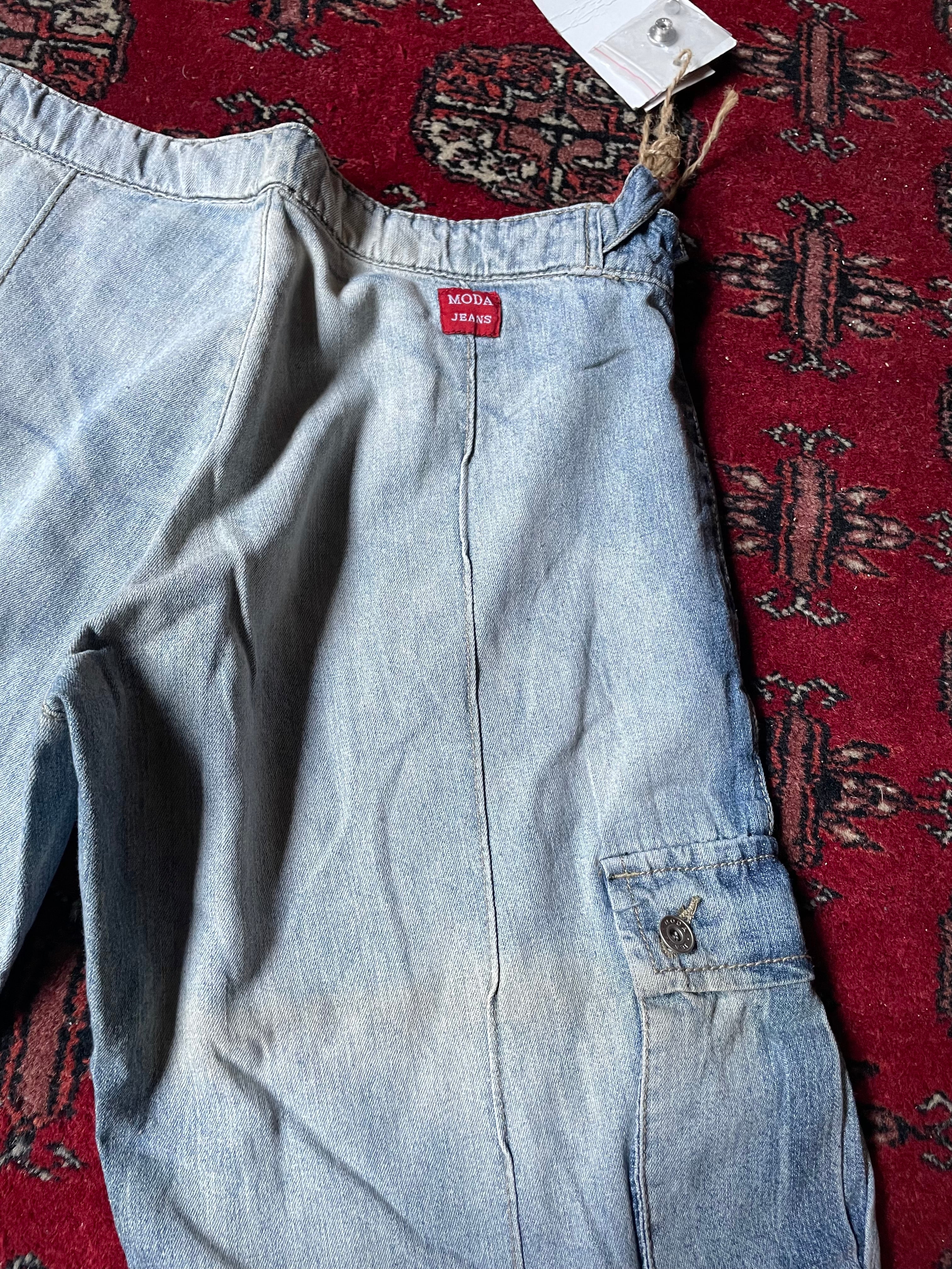 Vintage low rise baggy flared y2k jeans - 2000s