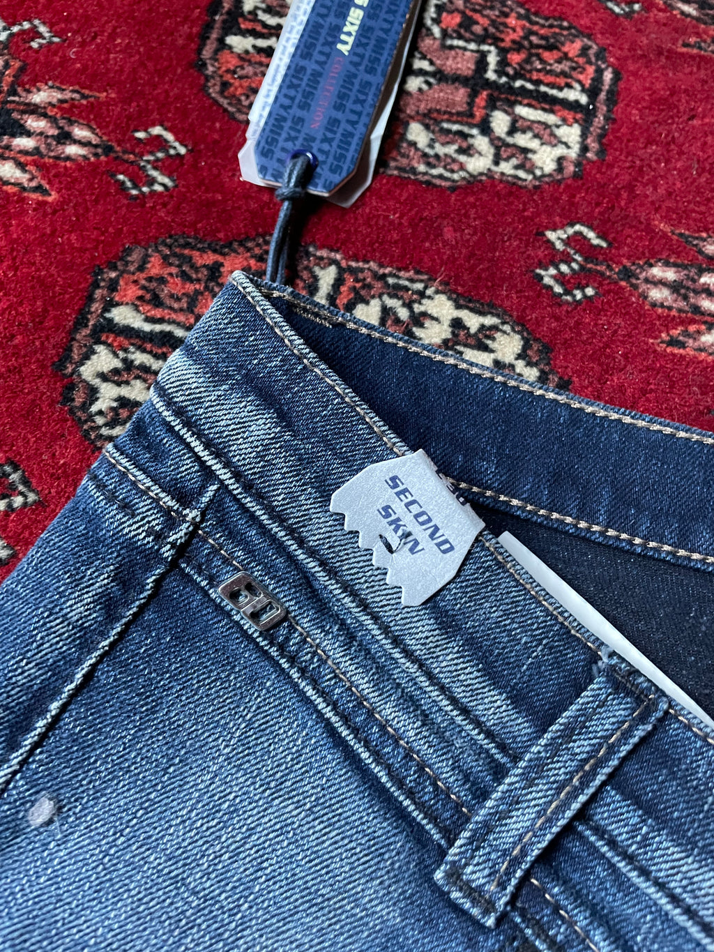Miss Sixty super low rise skinny moto jeans y2k