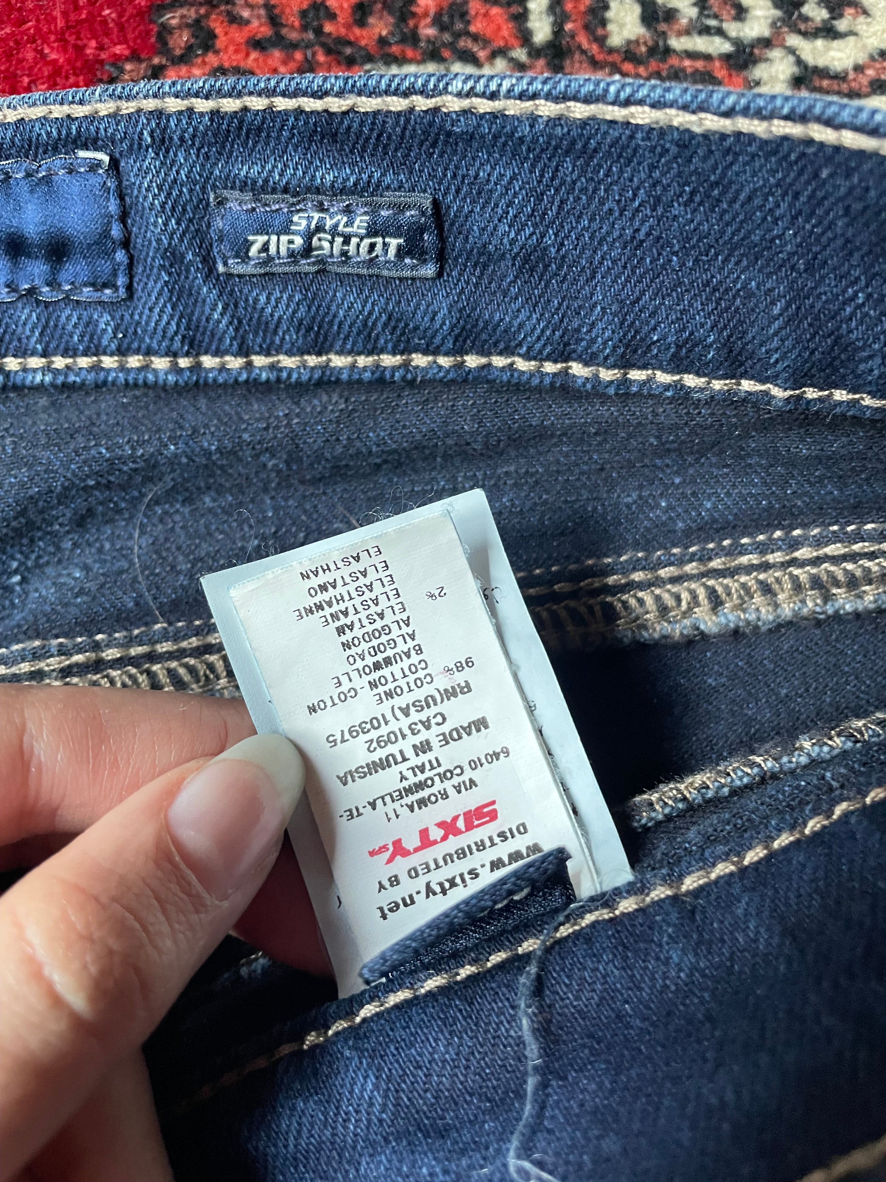 Miss Sixty super low rise skinny moto jeans y2k