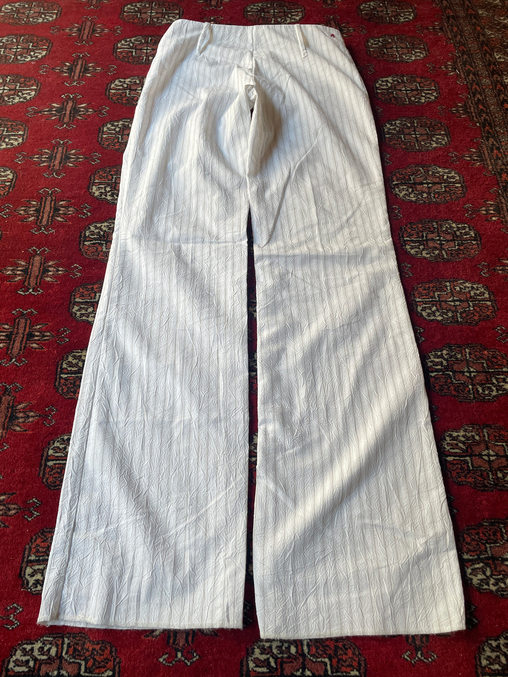 vintage flared baggy y2k Raplay pants - made in Italy