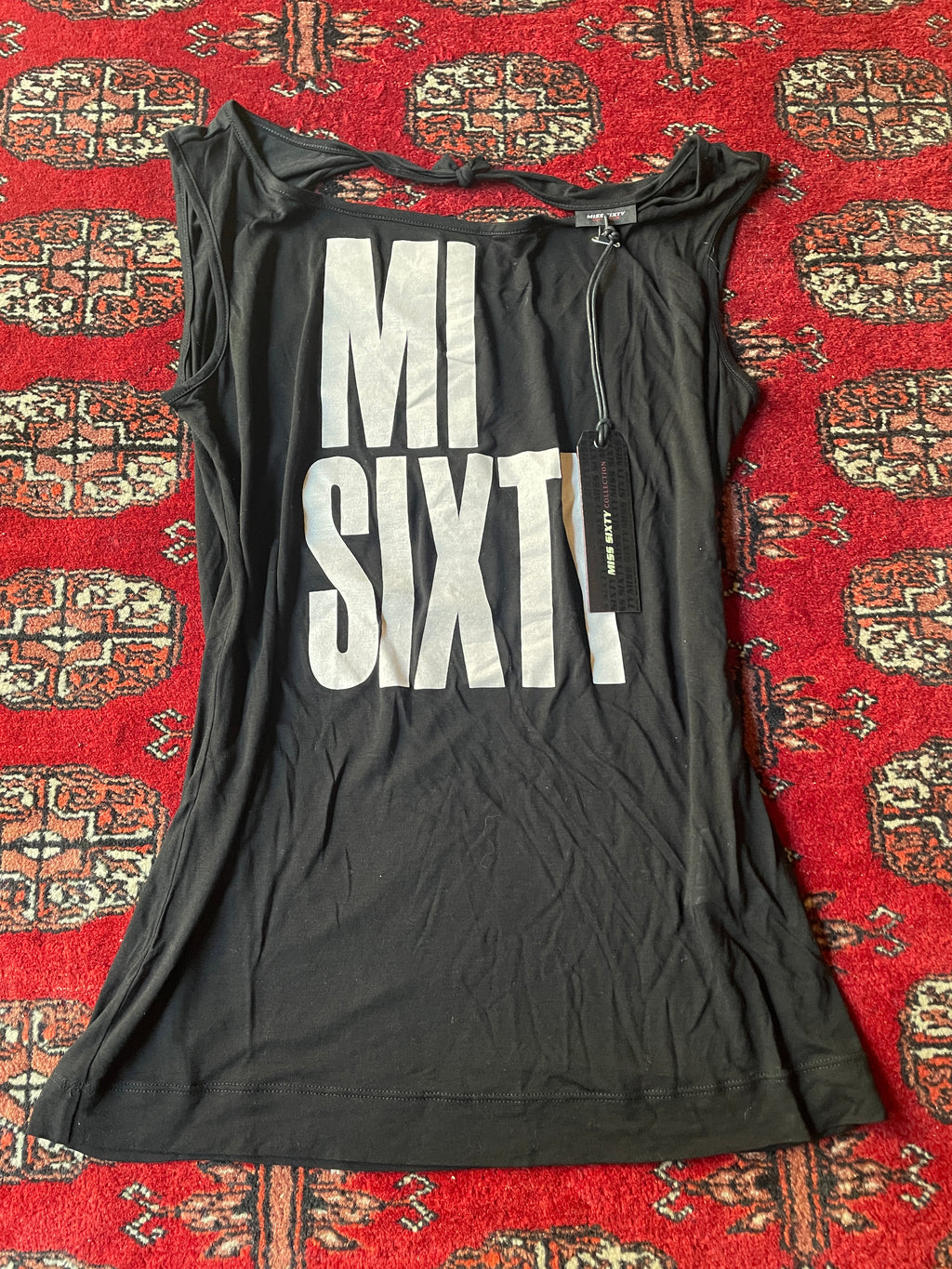 Miss Sixty vintage backless top y2k 2000s