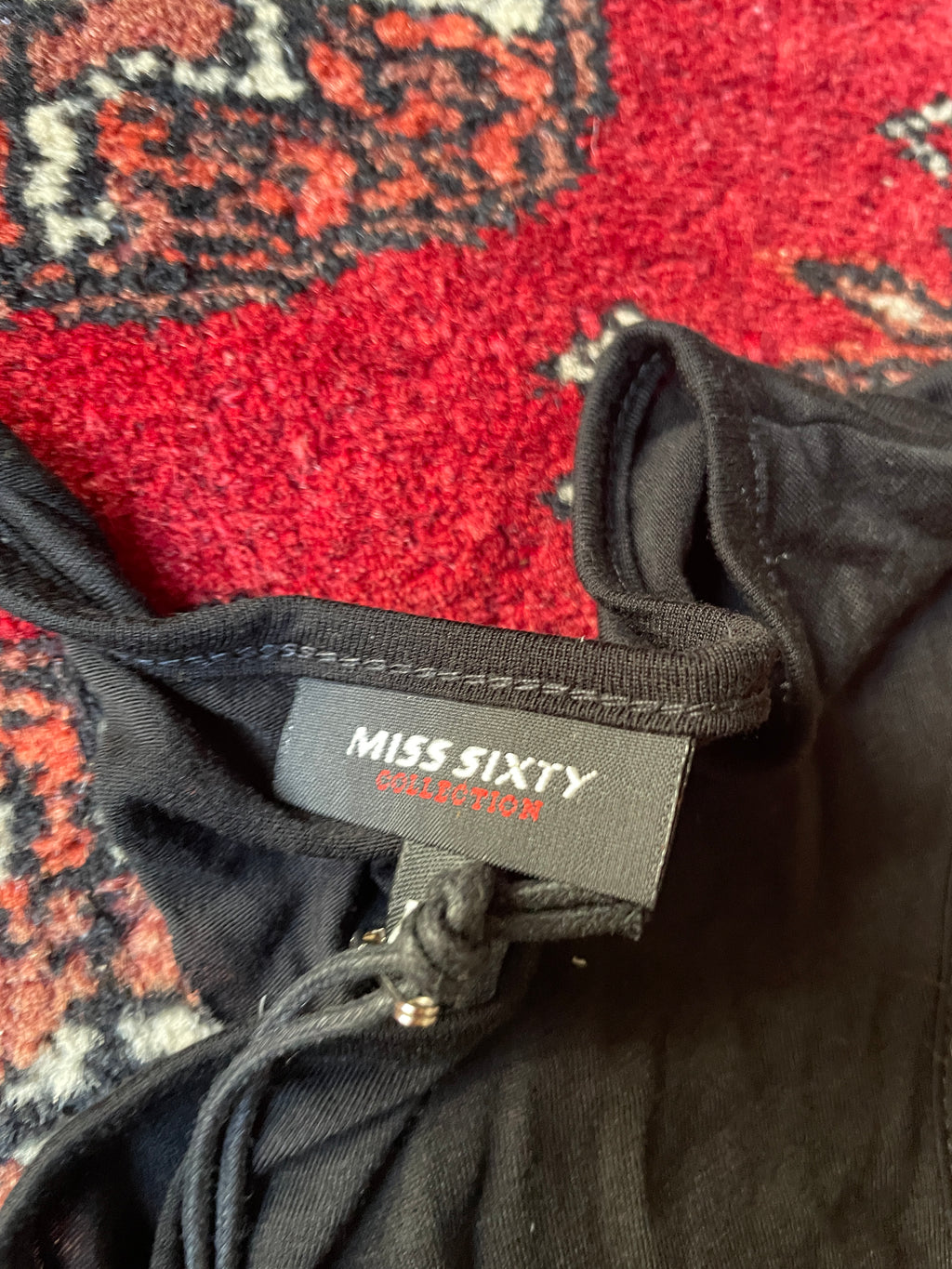 Miss Sixty vintage backless top y2k 2000s