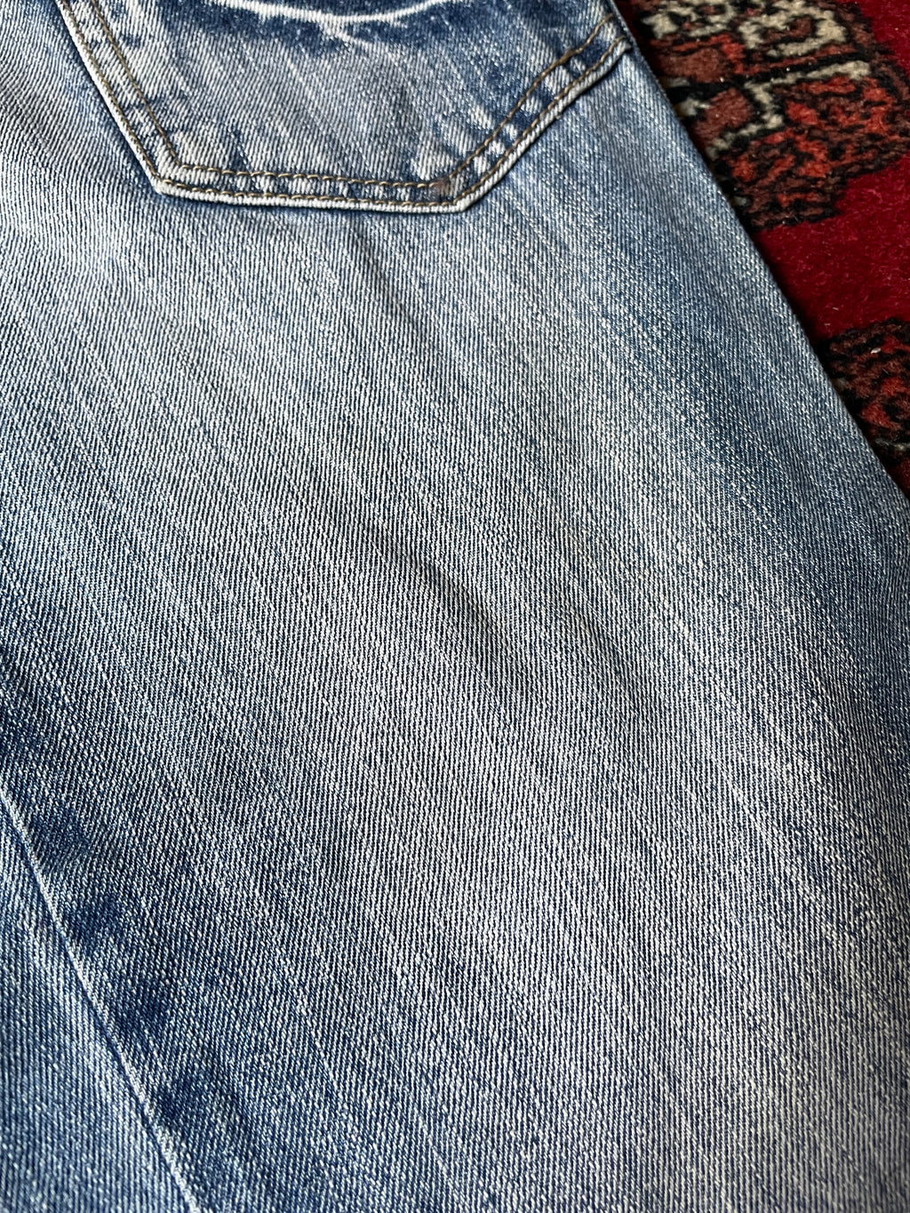 Vintage belted capri y2k zip pocket jeans