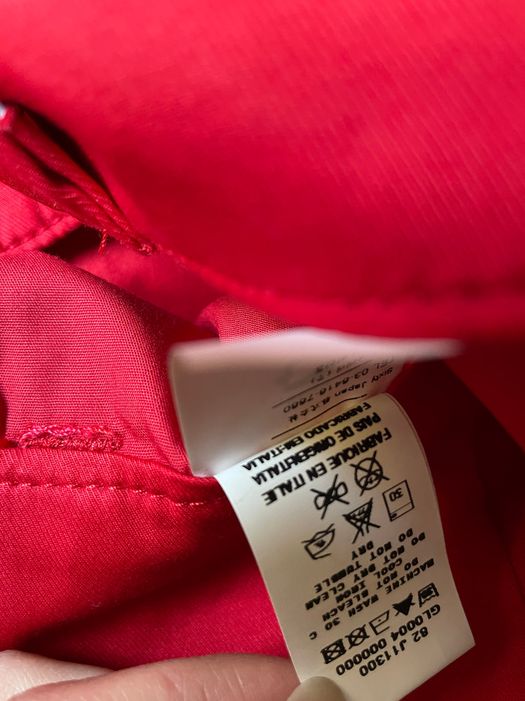 Miss Sixty rare belted y2k red pants
