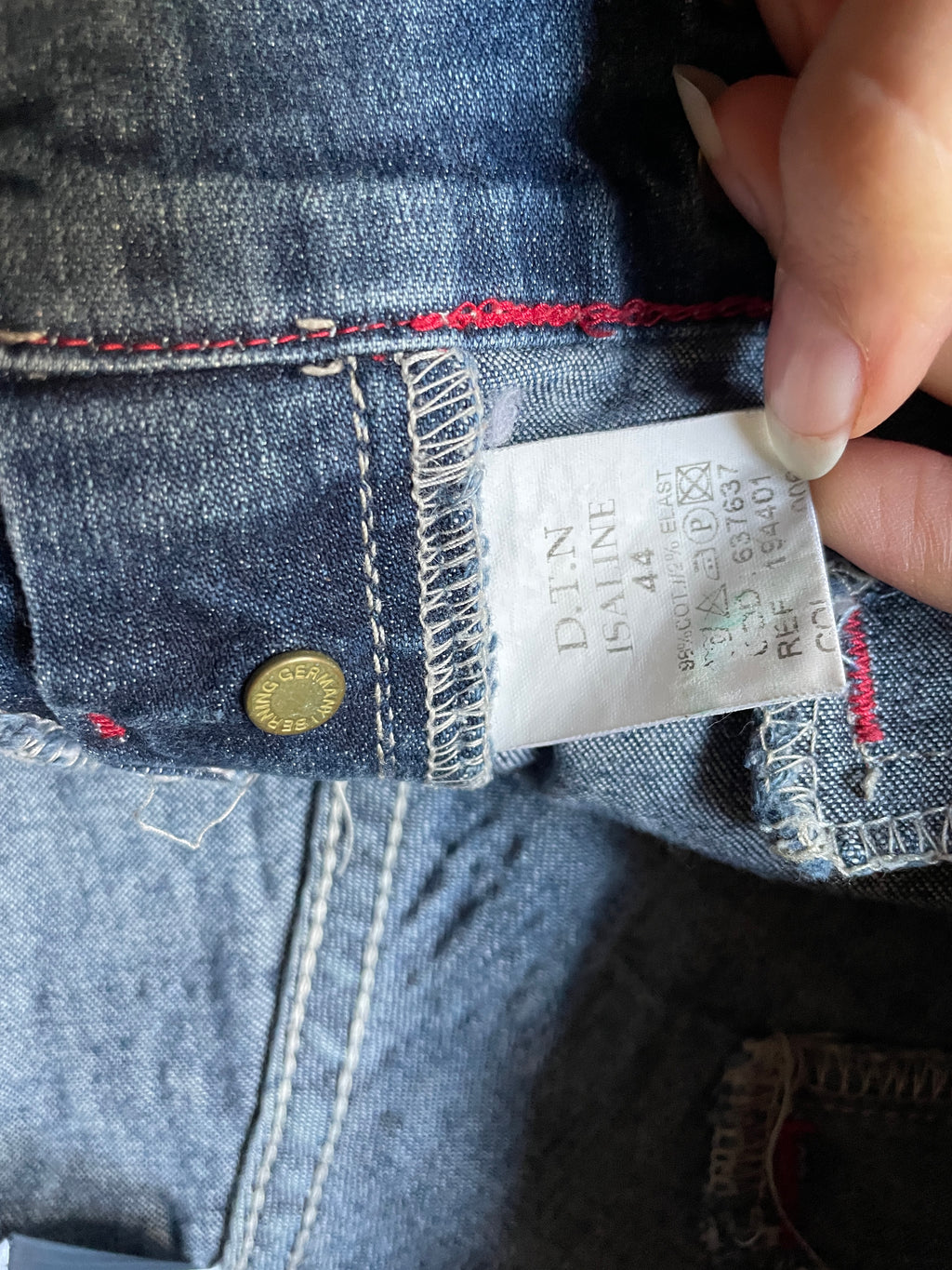 Vintage low rise belted flared jeans y2k