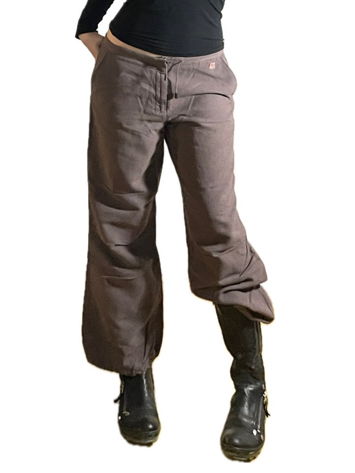 Diesel vintage y2k 50% lino capri pants