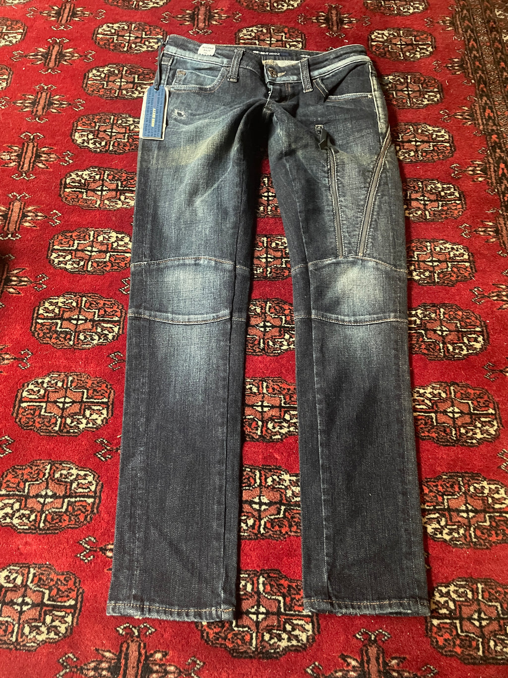 Miss Sixty super low rise zipped y2k skinny jeans