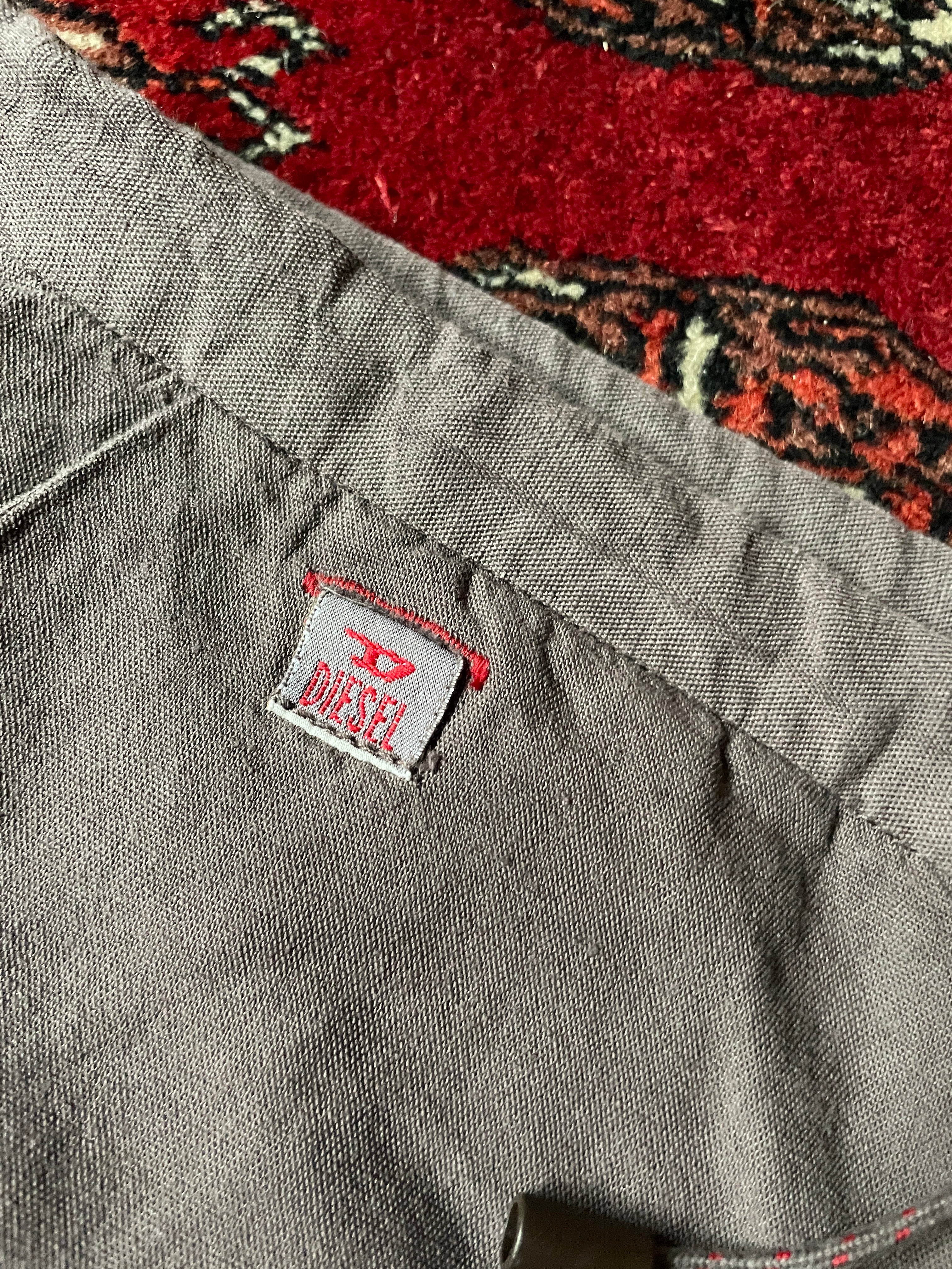 Diesel vintage y2k 50% lino capri pants