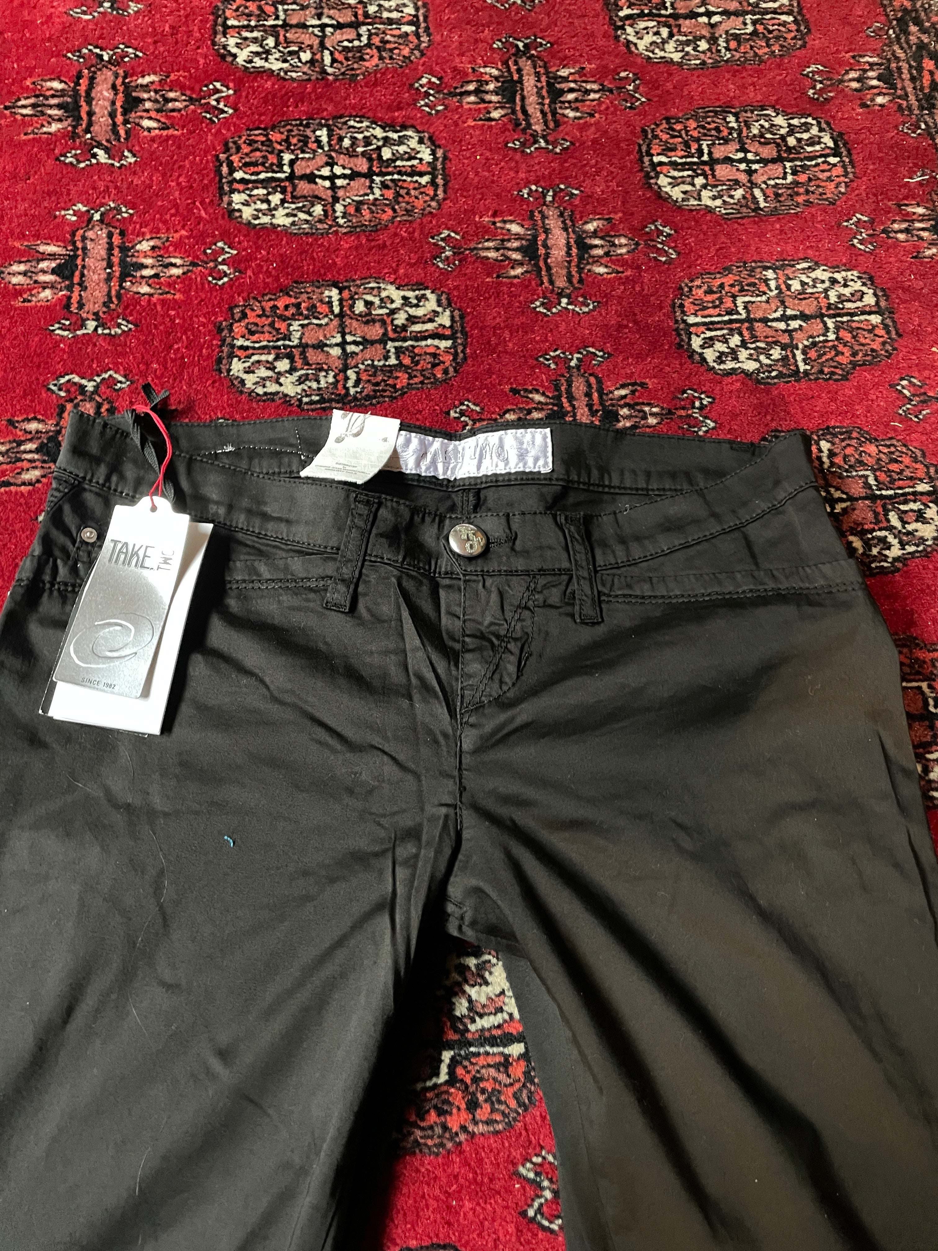 take two low rise skinny embroidery pocket y2k pants