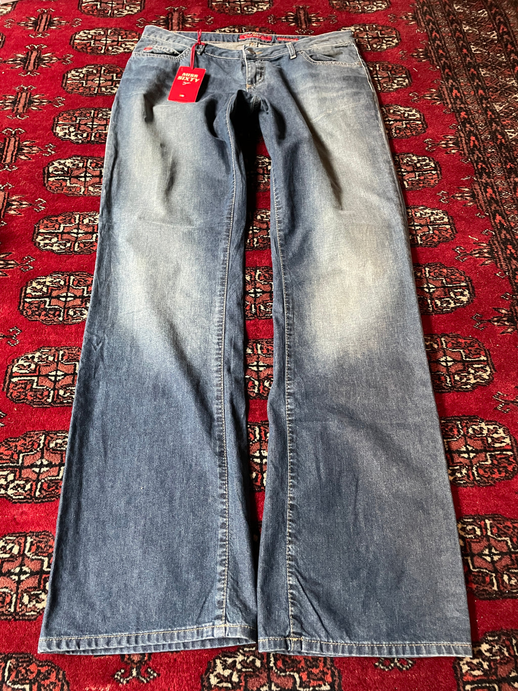 Miss Sixty low rise y2k wide leg jeans