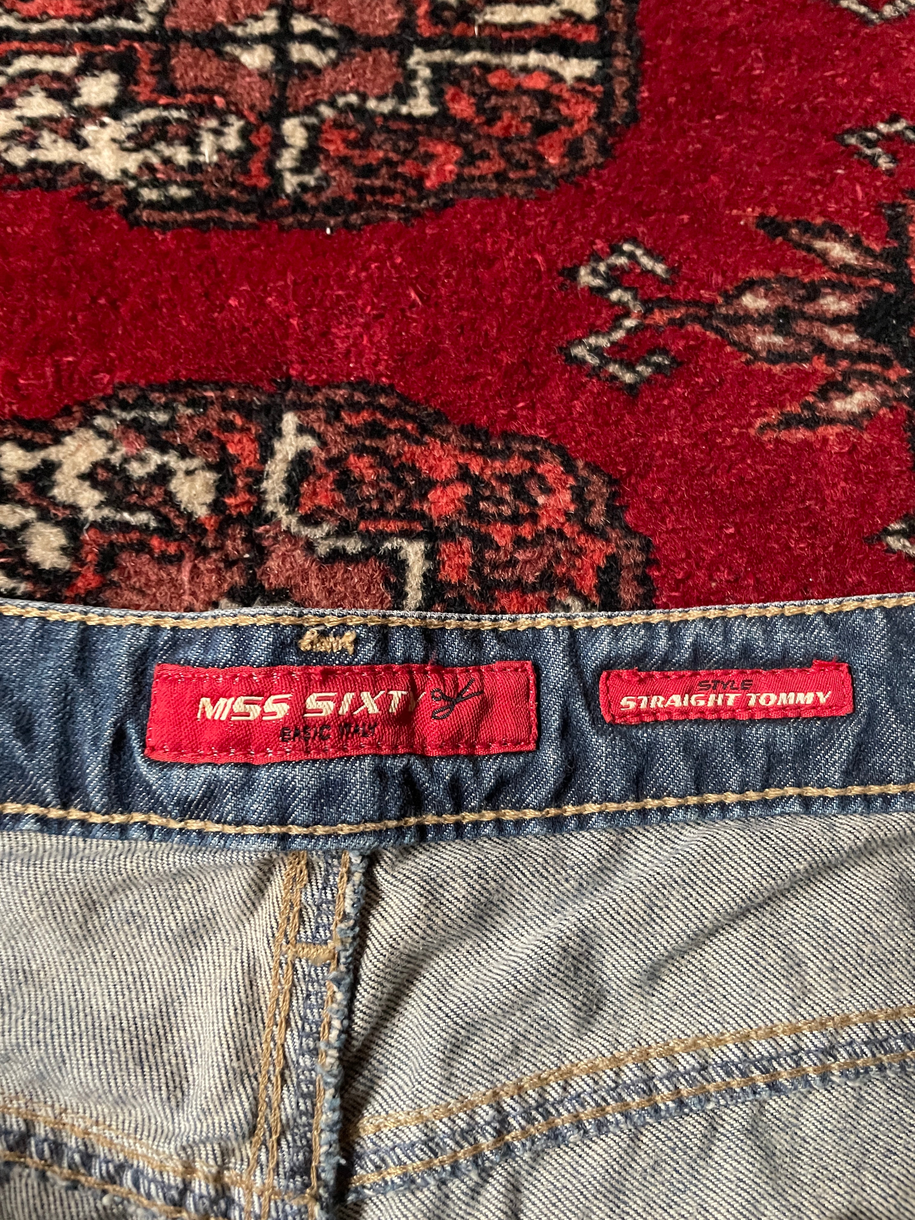 Miss Sixty low rise y2k wide leg jeans