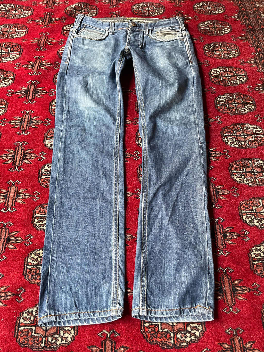 jeans mid/low rise straight fit y2k
