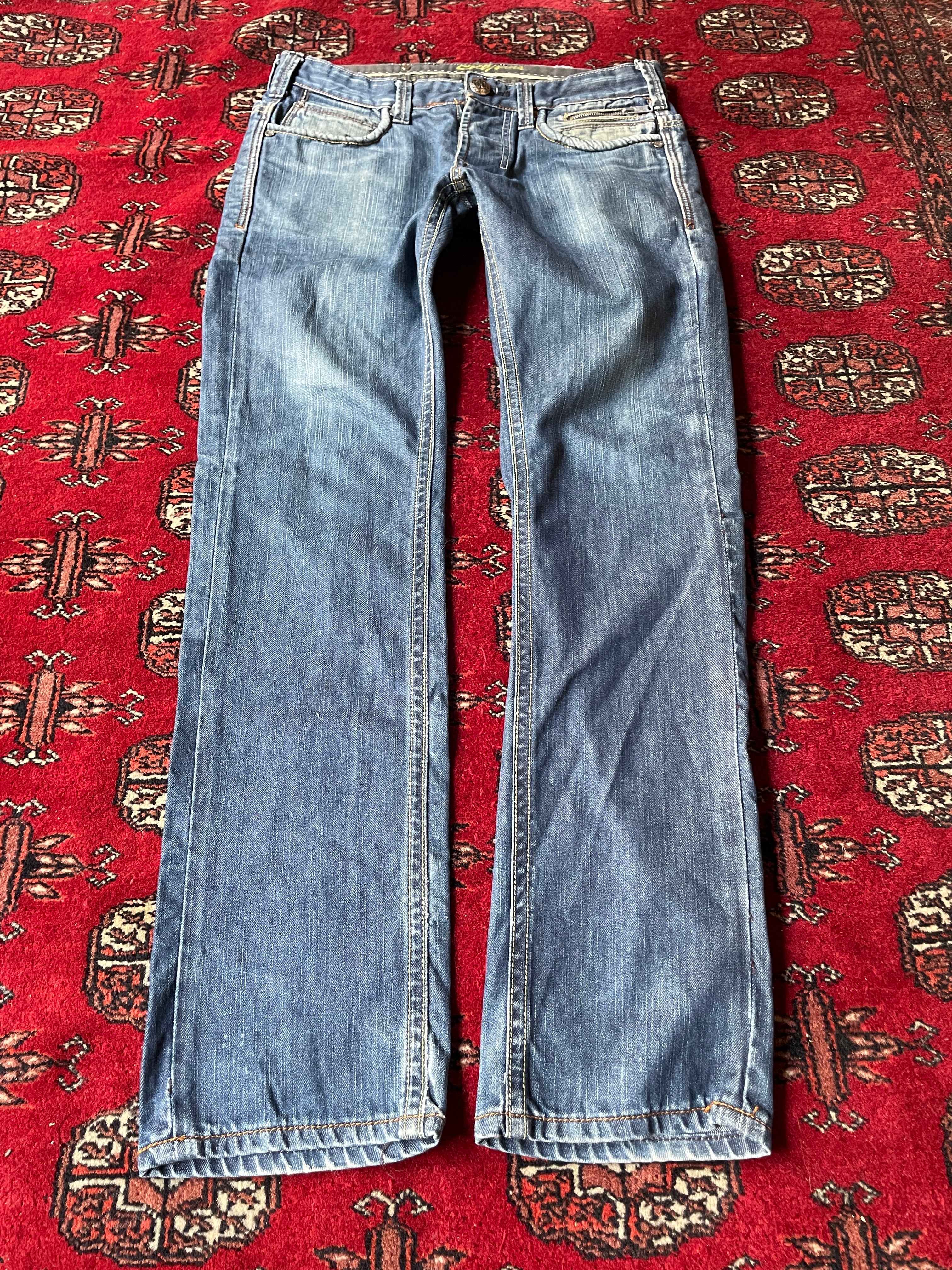 jeans mid/low rise straight fit y2k
