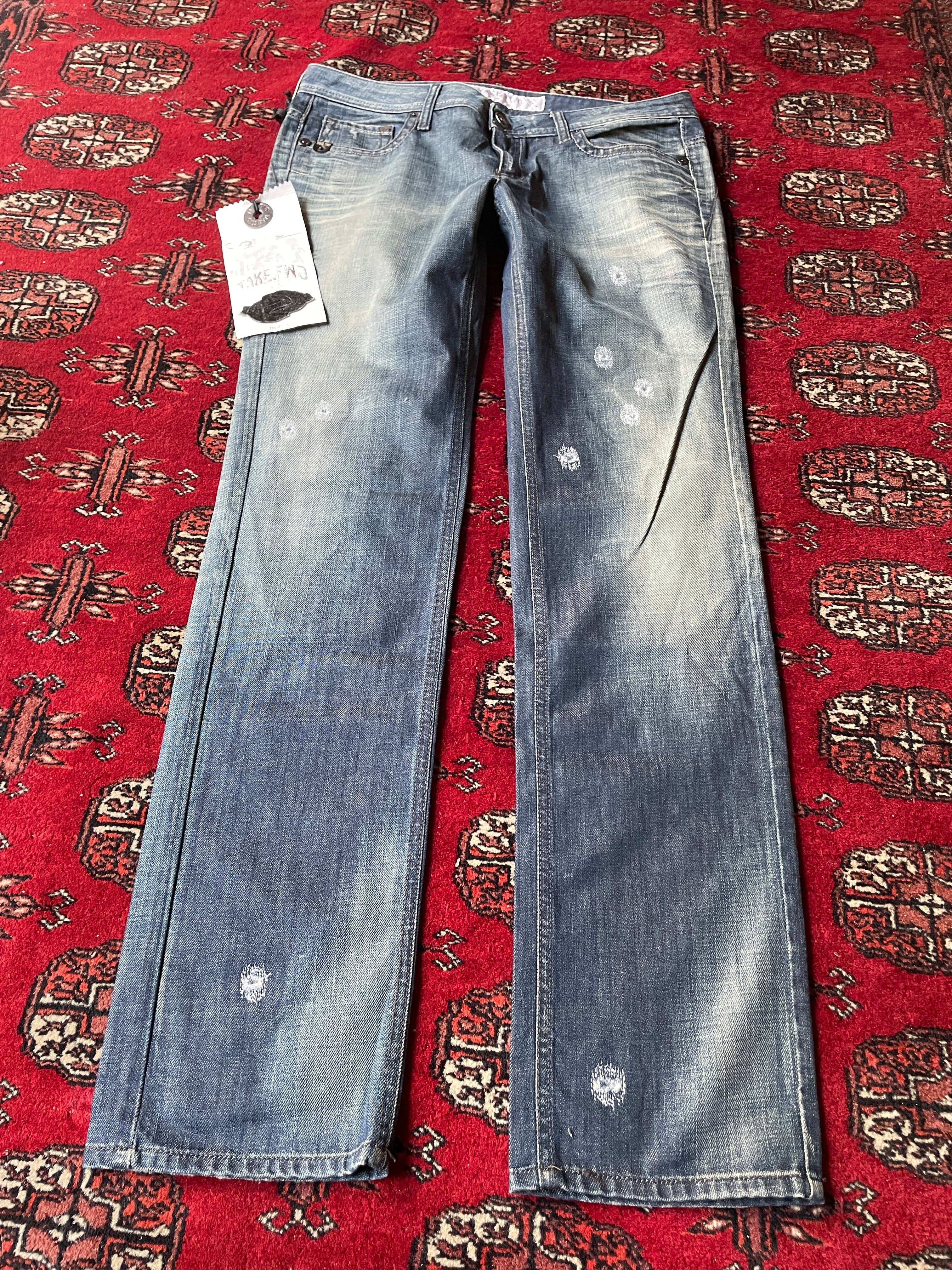 jeans Take Two low rise straight fit