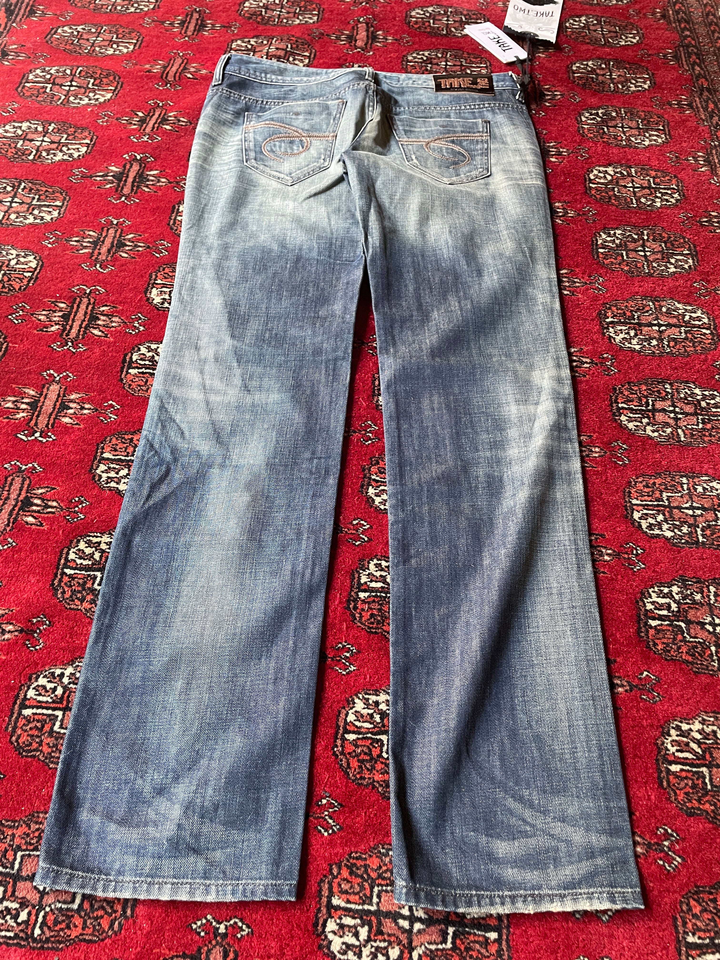 jeans Take Two low rise straight fit