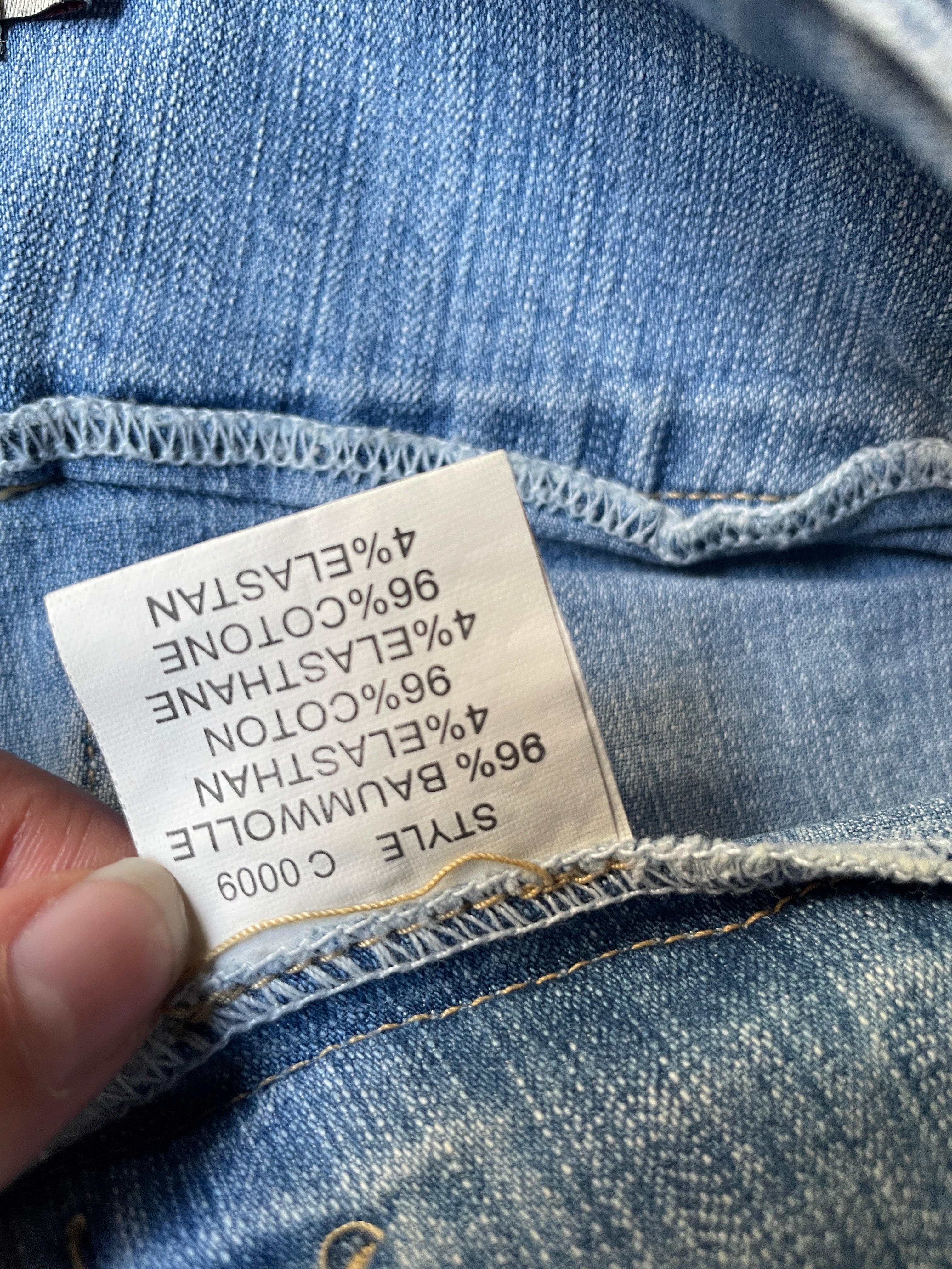 jeans low rise bootcut y2k anni 2000