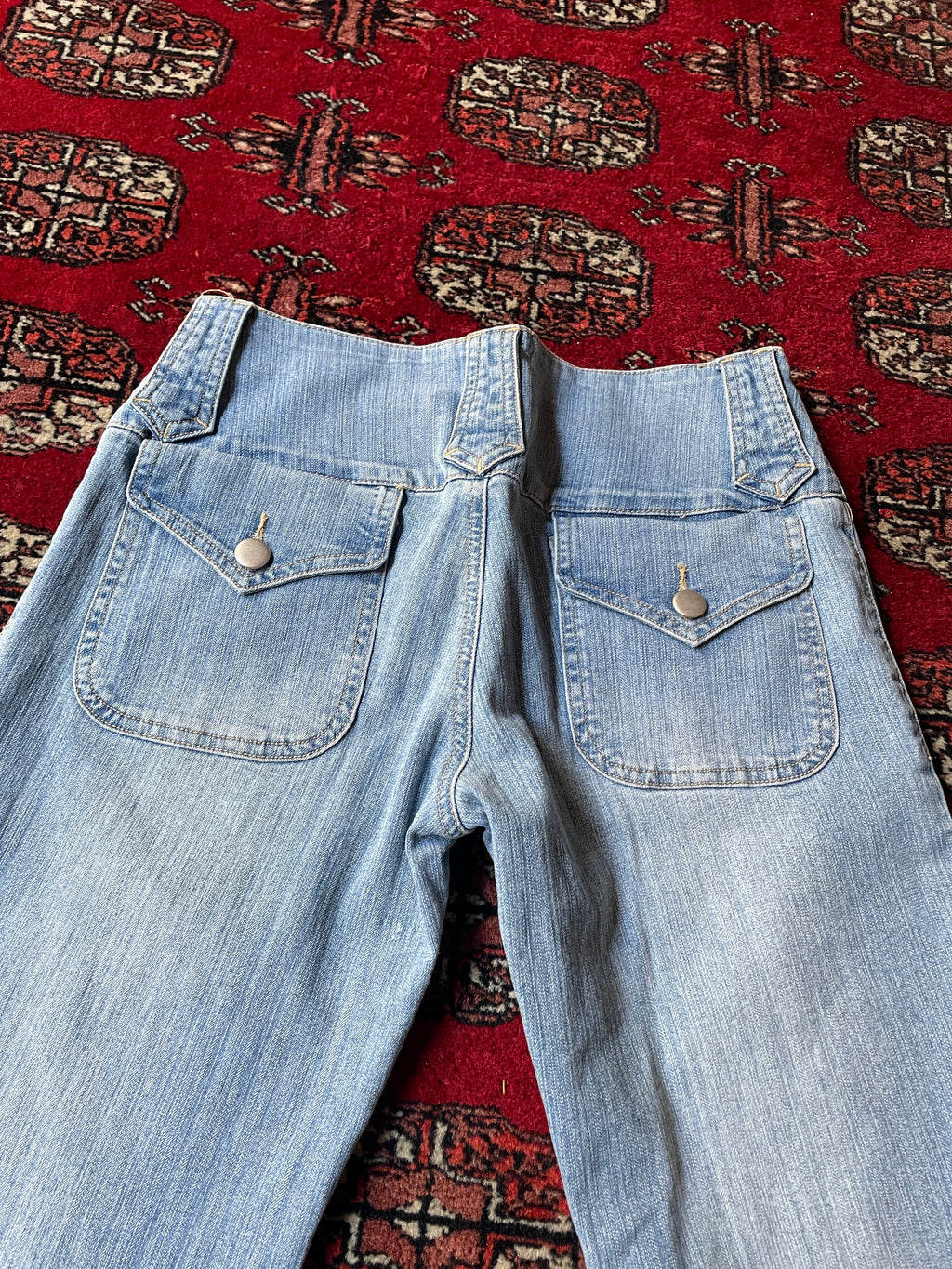 jeans low rise bootcut y2k anni 2000