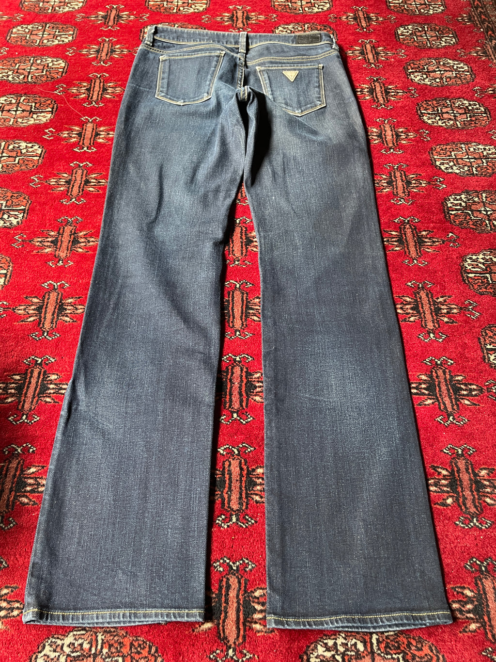 jeans Guess mid-waist straight leg