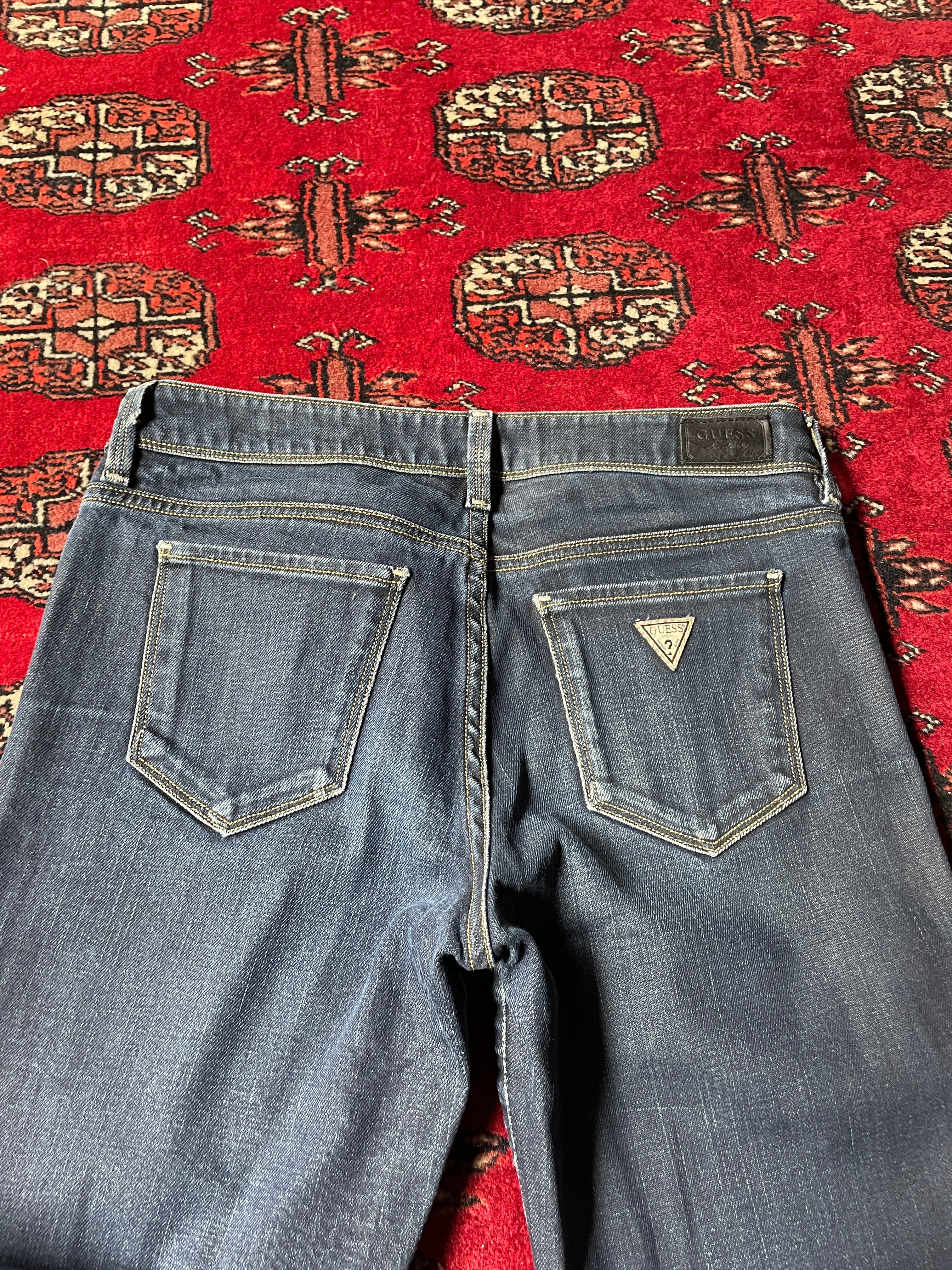 jeans Guess mid-waist straight leg