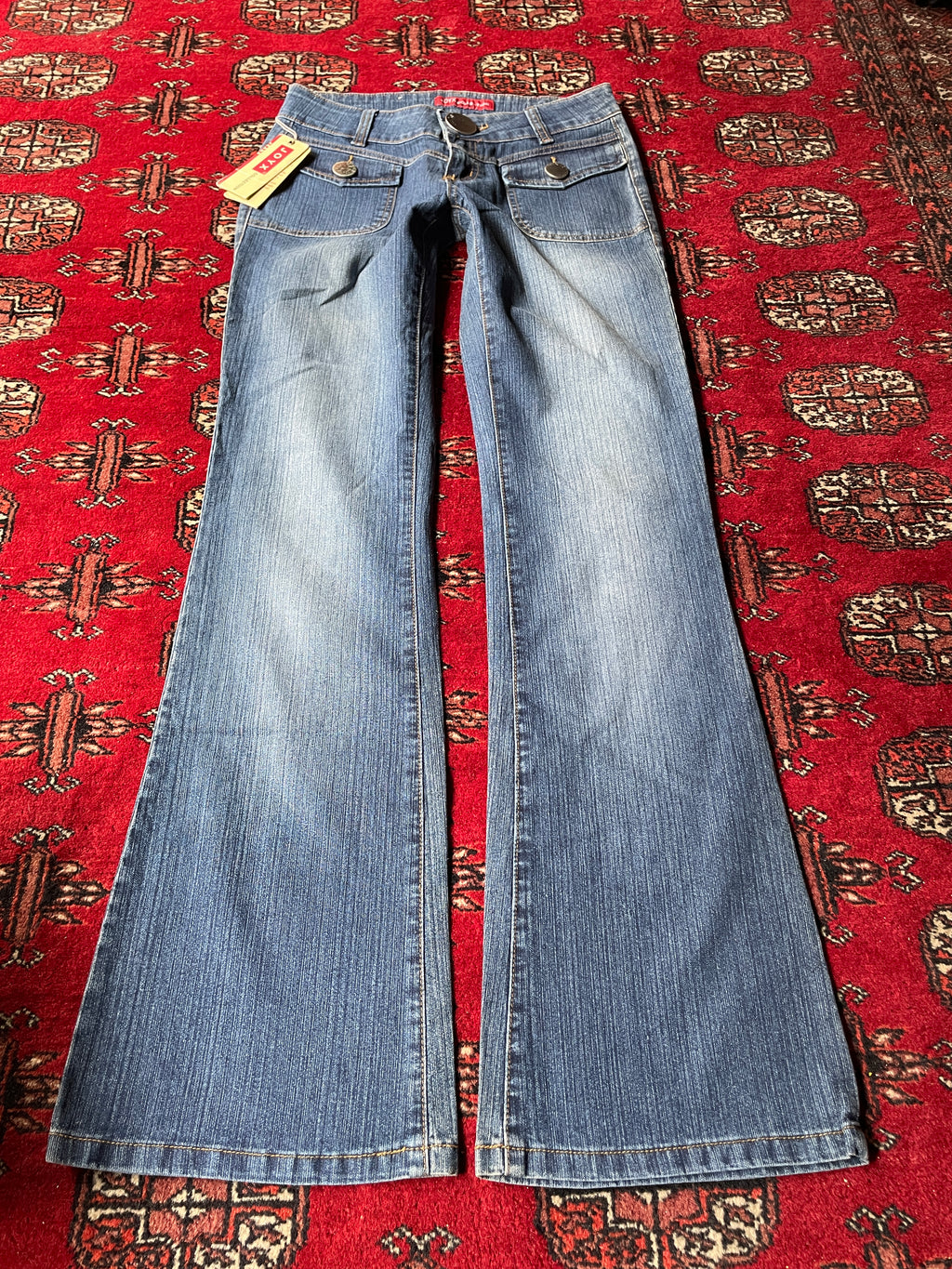 jeans bootcut low rise y2k anni 2000