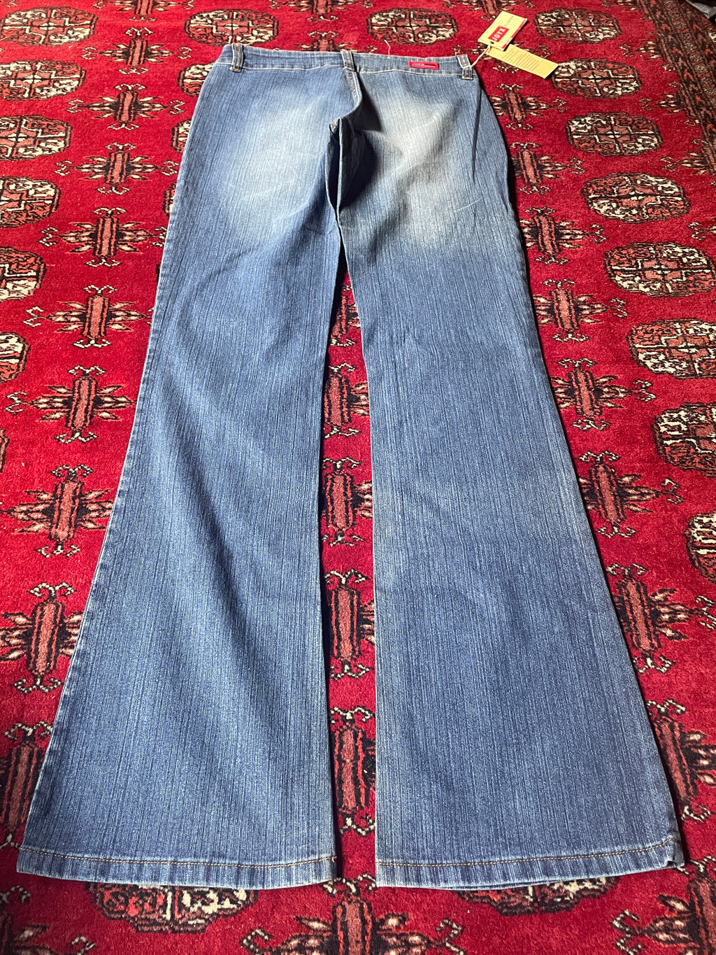 jeans bootcut low rise y2k anni 2000