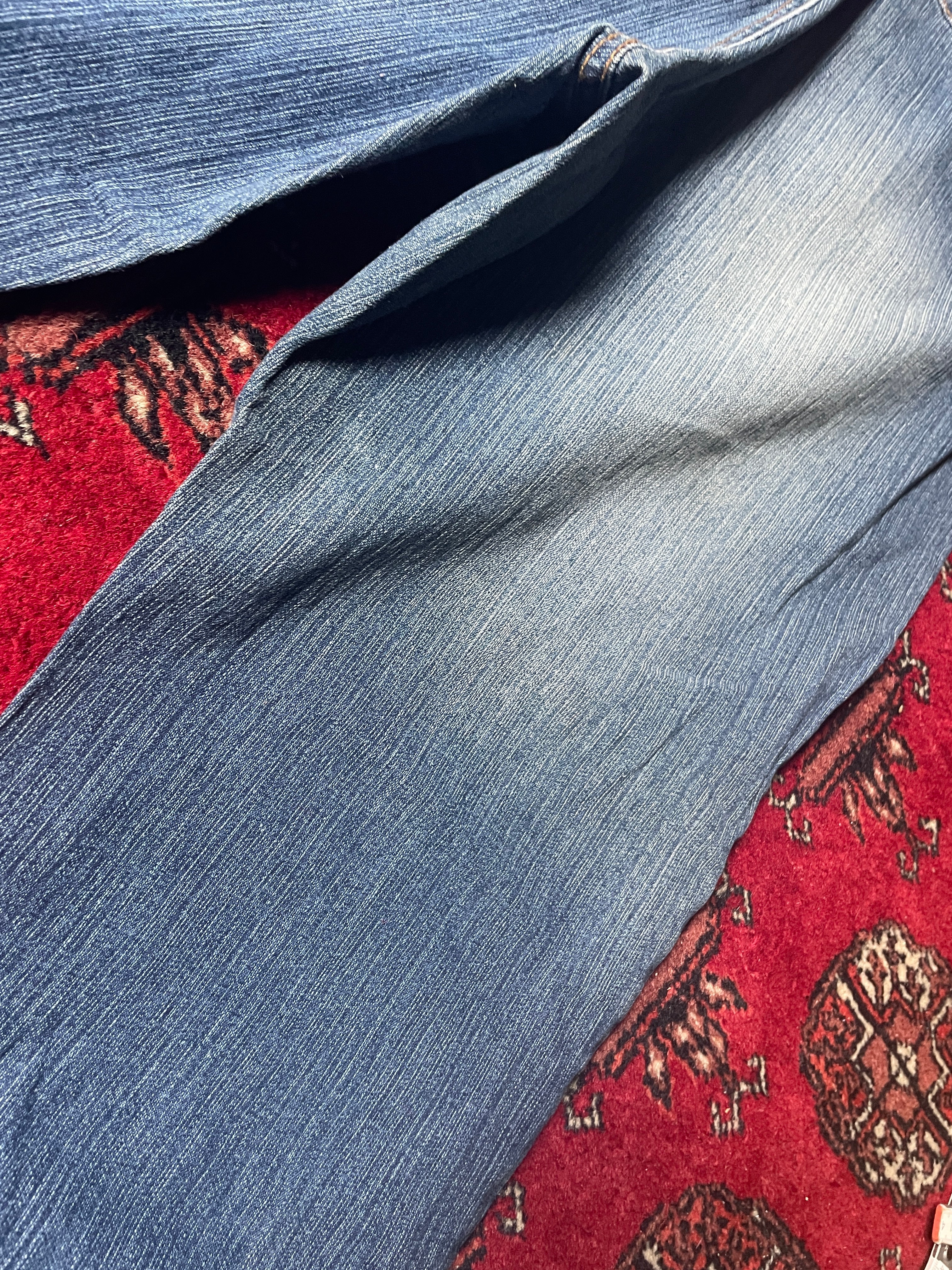 jeans bootcut low rise y2k anni 2000