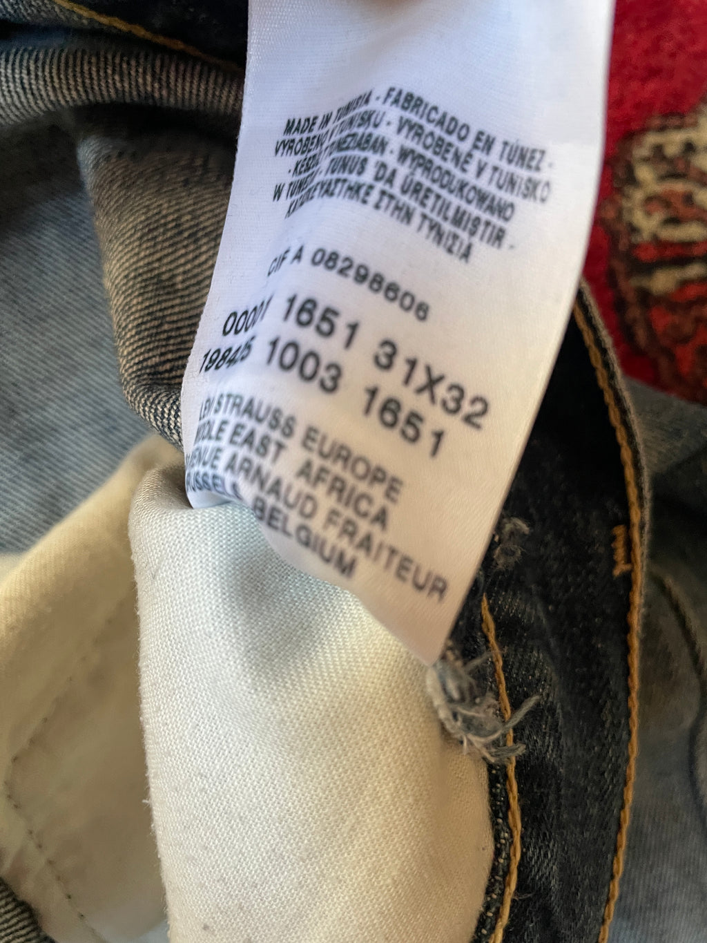 jeans Levi’s engineered y2k 1999(unisex)
