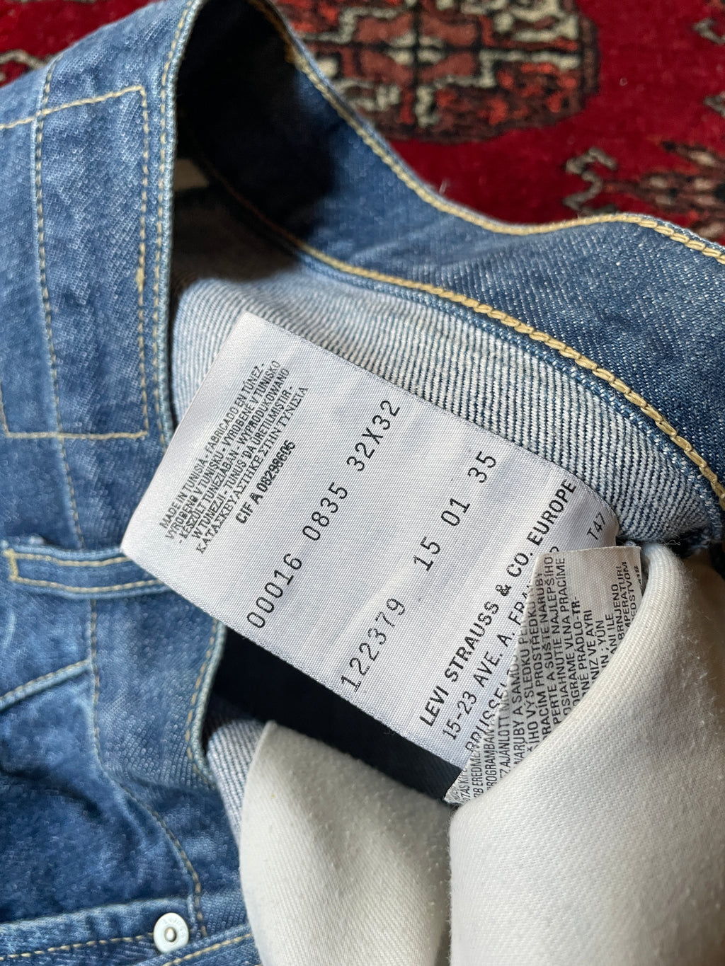 Jeans Levi’s engineered y2k 1999 (unisex)