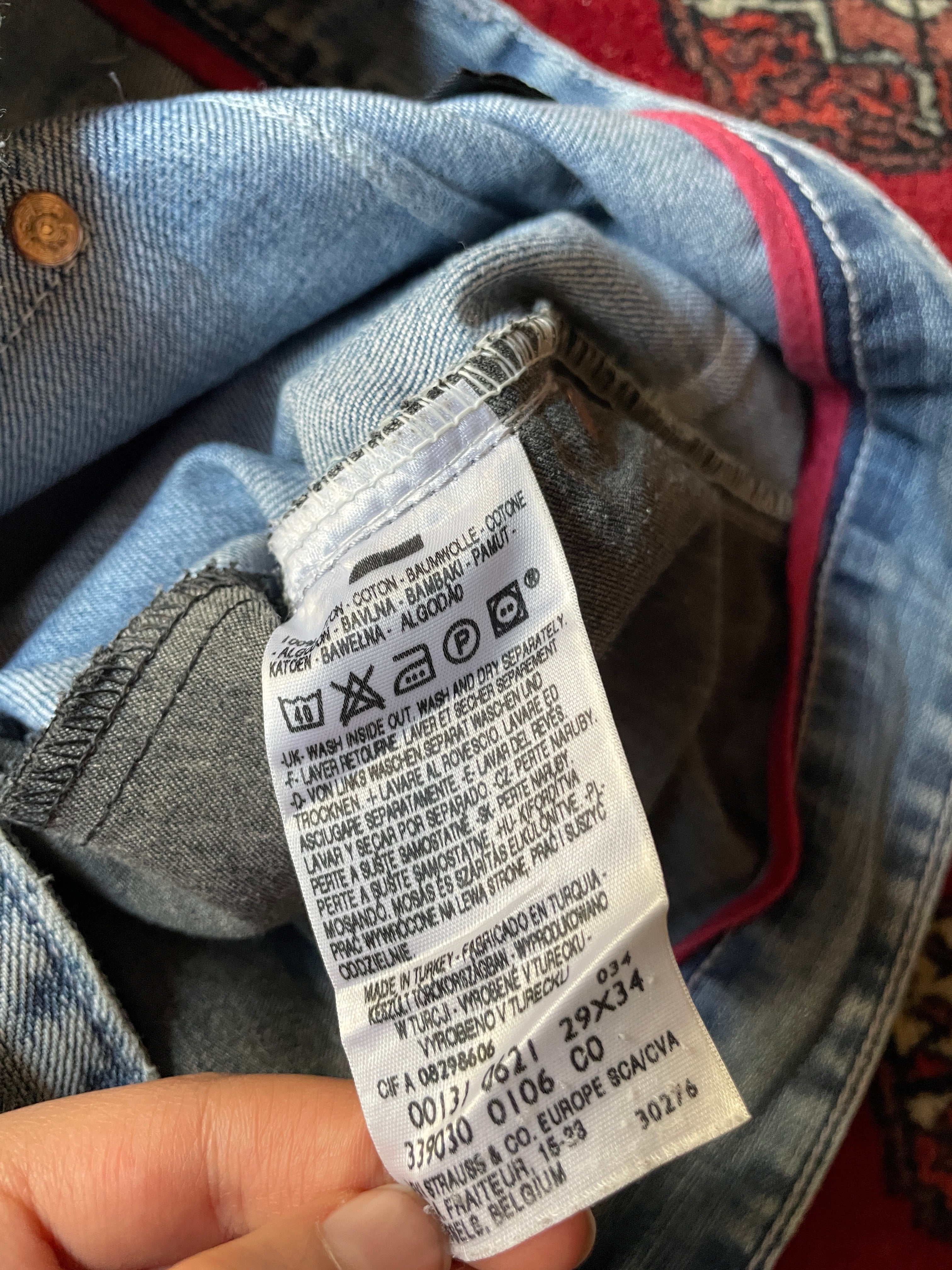 Jeans Levi’s engineered y2k 1999(unisex)