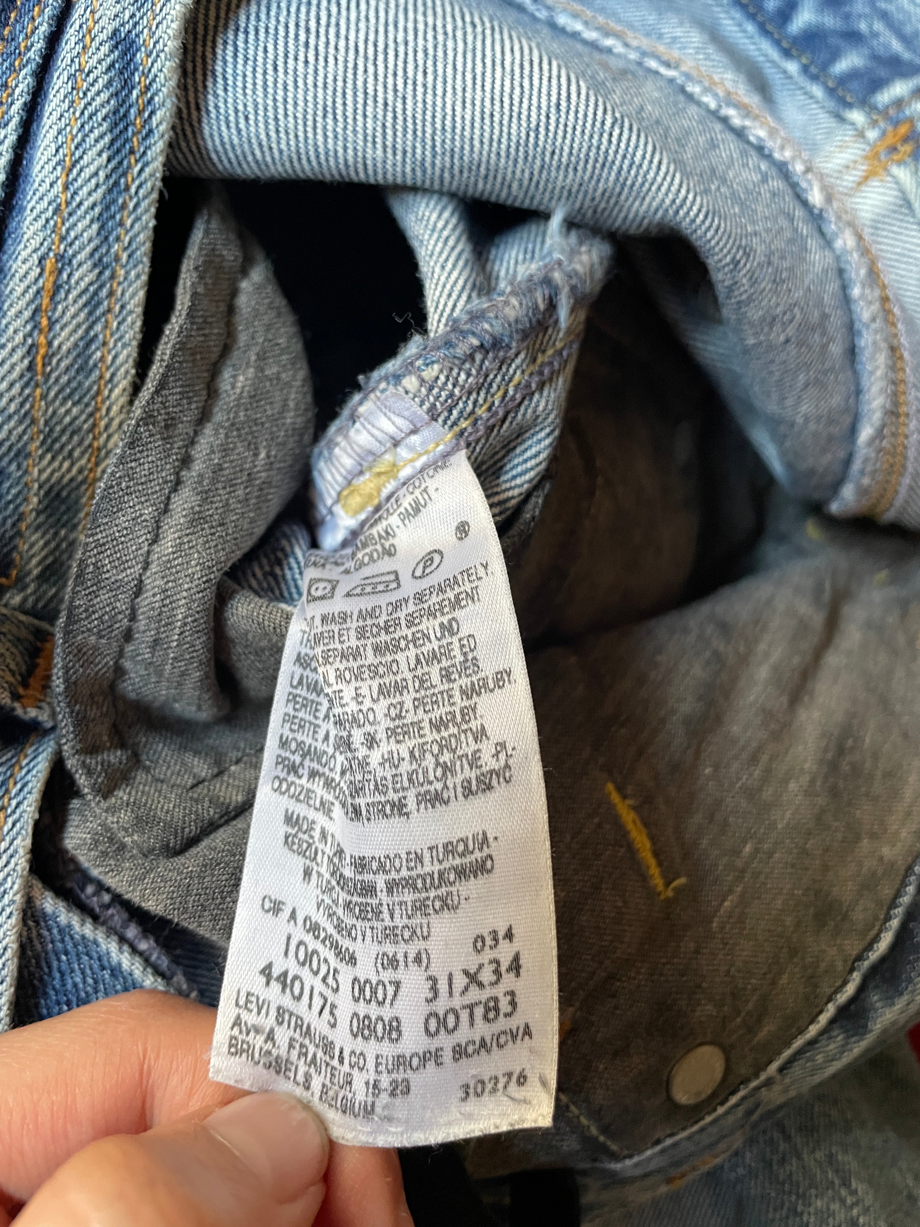 Jeans Levi’s engineered y2k 1999 (unisex)